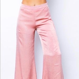 Davey Satin Palazzo Pants
